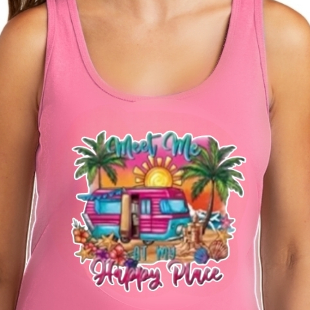Tank Top Handmade DTF GRAPHICS Various Colors And Sizes
